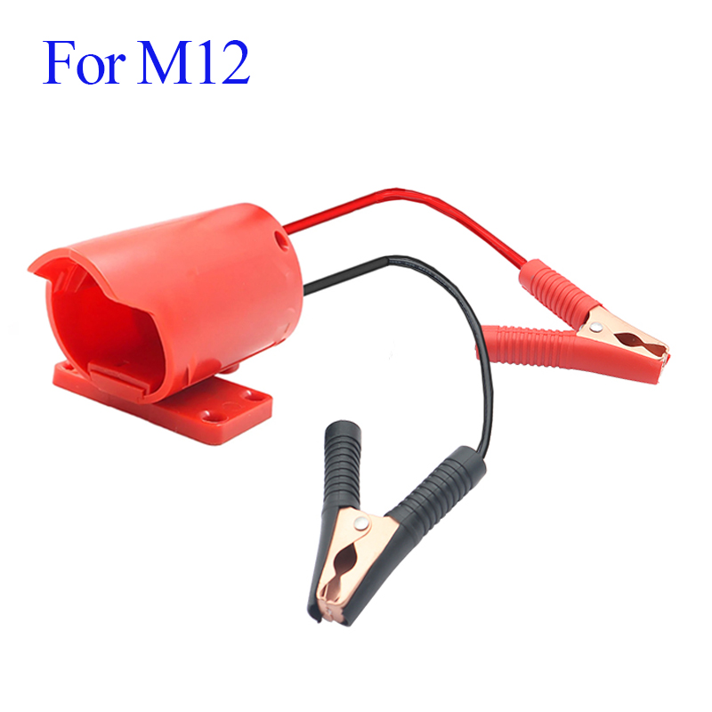 Power Tools Milwaukee - Dla M12 adapter złącza zasilania kabura