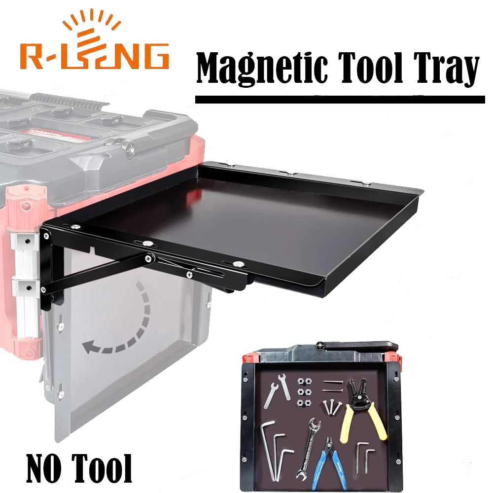 Power Tools Milwaukee - Składany magnetyczny stolik pasujący do skrzynki