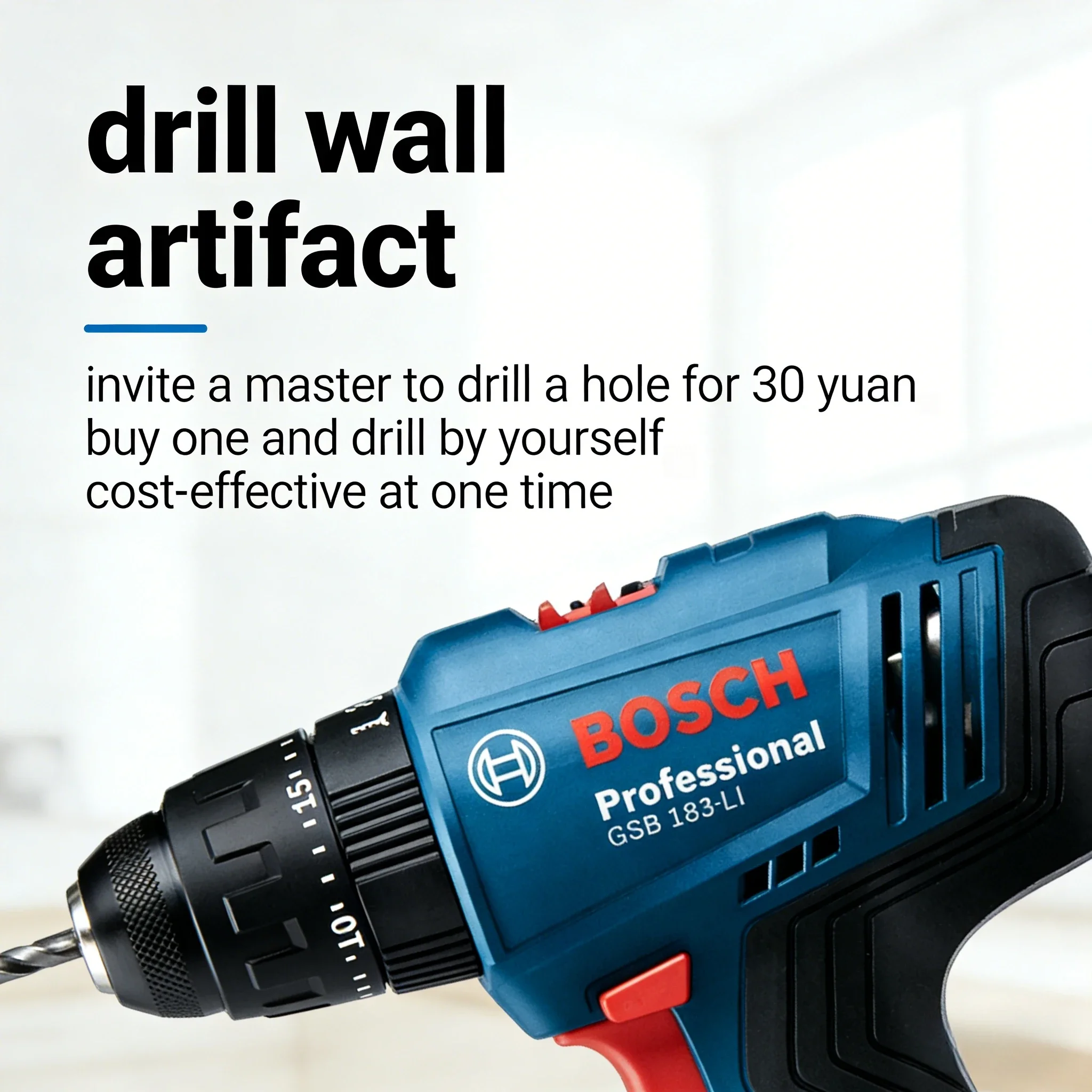 Power Tools Icon - Bosch GSB183-LI – akumulatorowa wiertarko-wkrętarka 18
