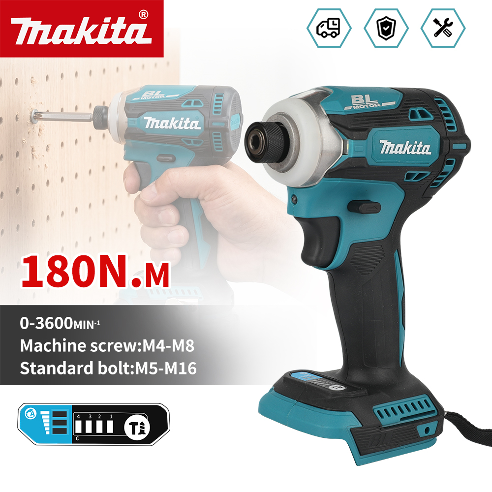 Power Tools For Construction Work - Do wkrętarki udarowej Makita DTD171, wyposażonej