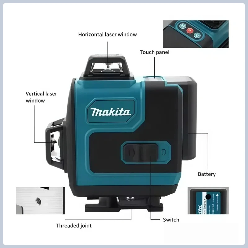Makita 3D-4D 16-liniowy lasero – Power Tools Green recenzja i cena