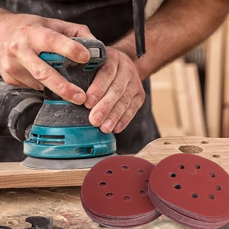 100 SZT. Krążków Ściernych 8 O – Random Orbital Sander recenzja i cena