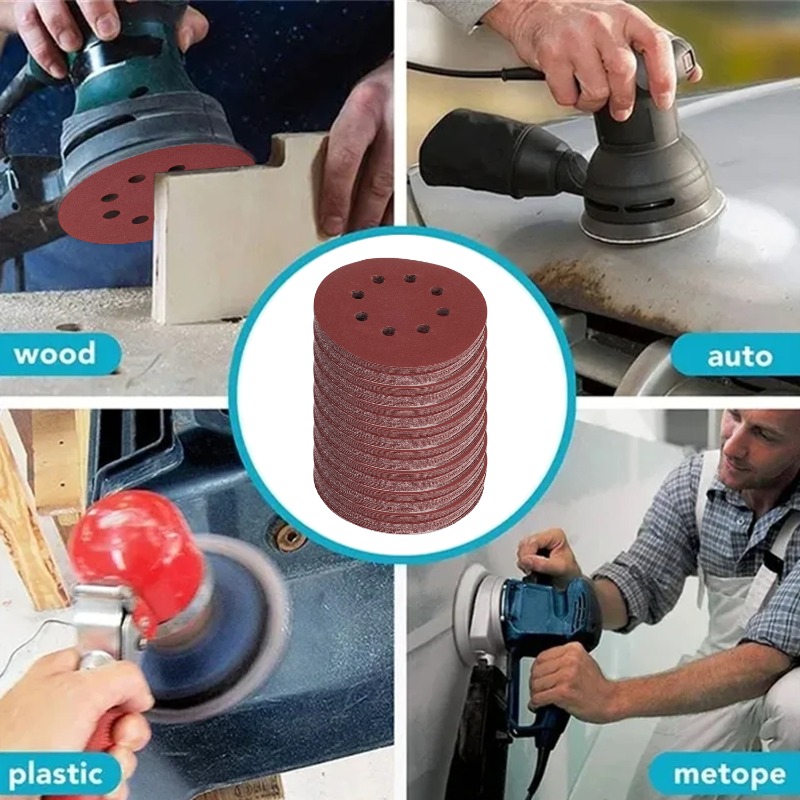 100 SZT. Krążków Ściernych 8 O – Random Orbital Sander recenzja i cena