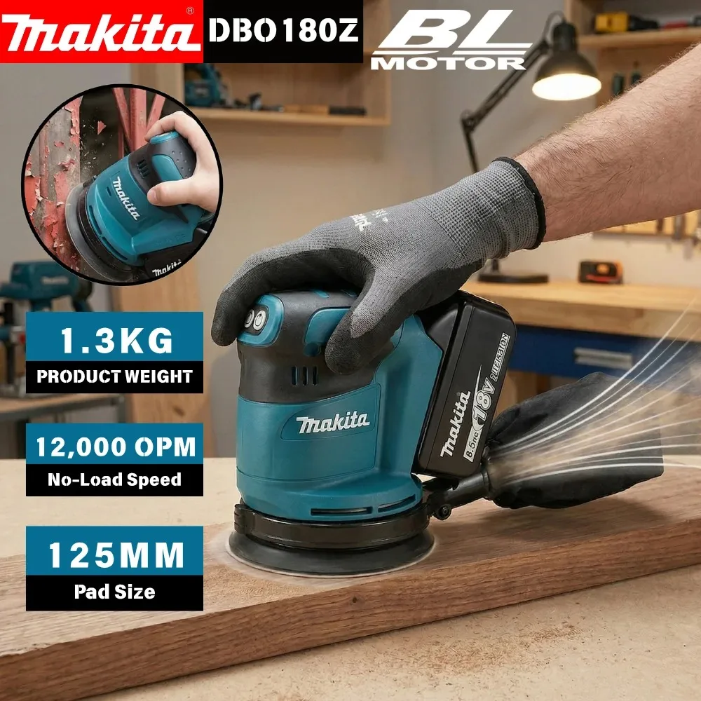 Szlifierka mimośrodowa akumula – Random Orbital Sander recenzja i cena