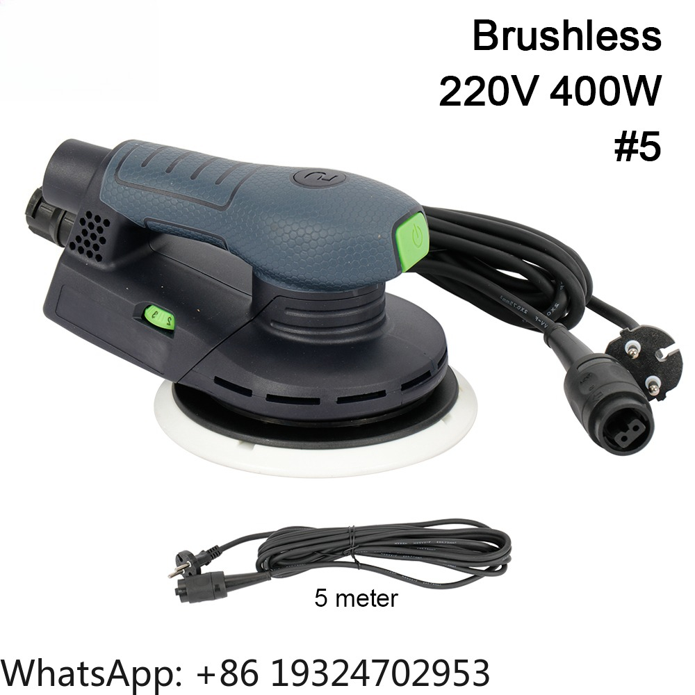 Szlifierka bezszczotkowa 220V  – Random Orbital Sander recenzja i cena