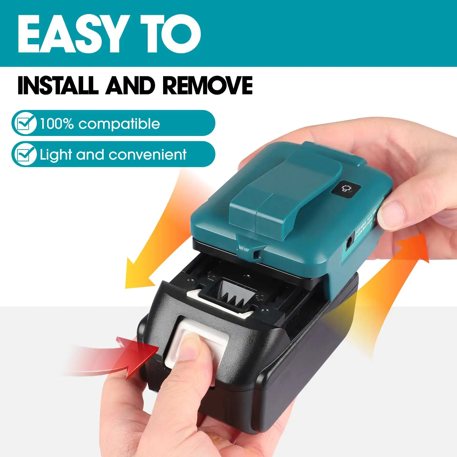 Adapter ze światłem z Type-c+U – Power Tools Milwaukee recenzja i cena