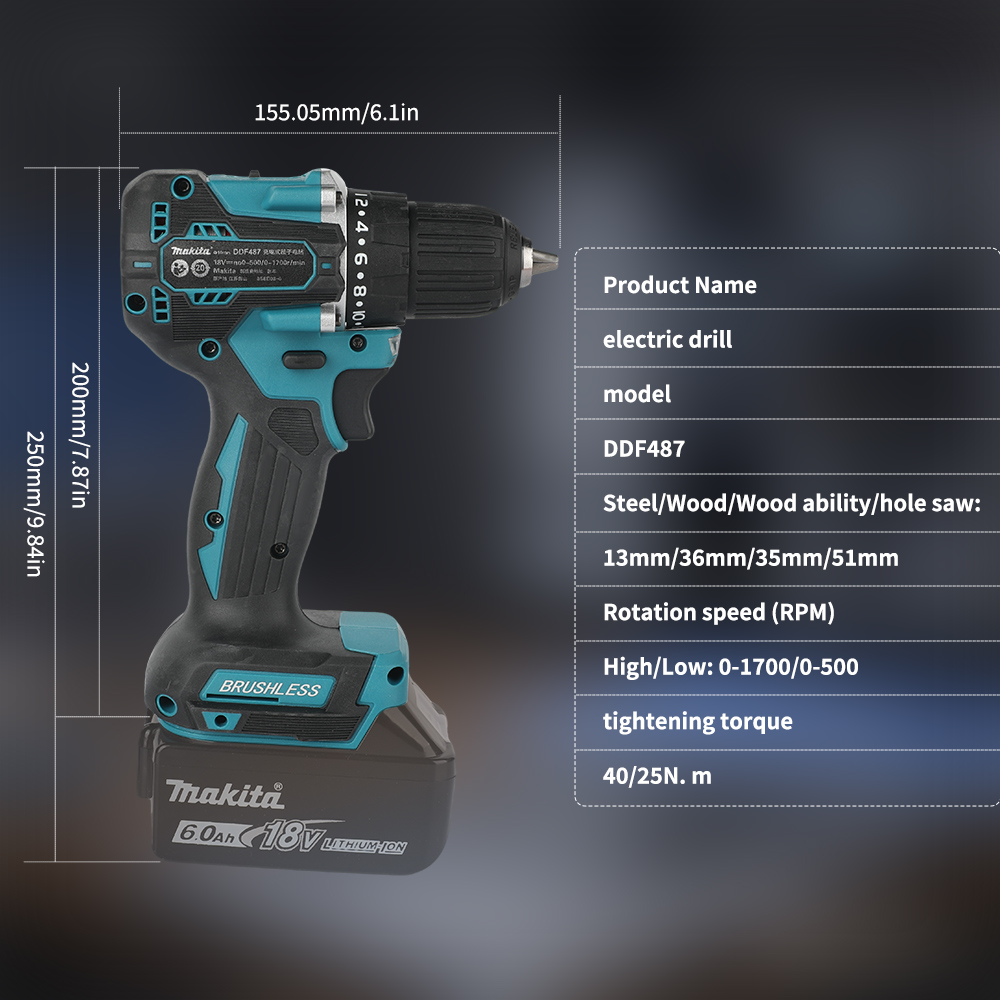 Bezszczotkowa wiertarko-wkręta – Power Tools Icon recenzja i cena