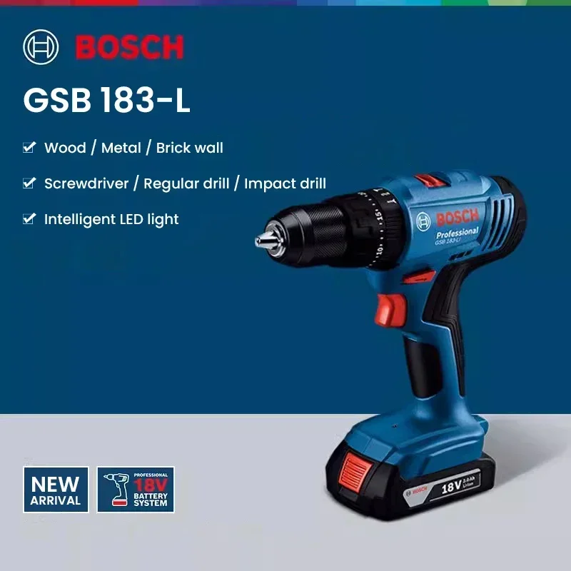 Bosch GSB183-LI – akumulatorow – Power Tools Icon recenzja i cena