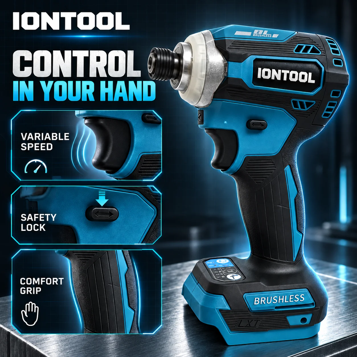 IONTOOL 3600RPM – akumulatorow – Power Tools For Construction Work recenzja i cena