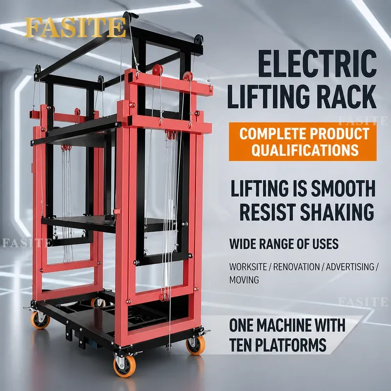 Elektryczna platforma podnośni – Power Tools For Construction Work recenzja i cena