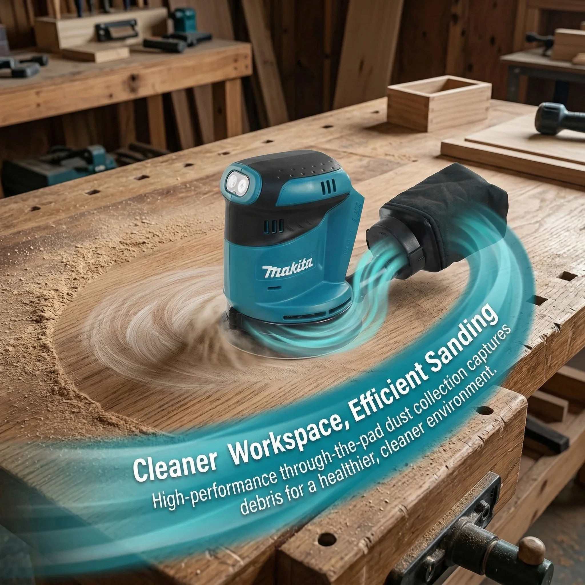 Makita DBO180Z 18V Bezszczotko – Random Orbital Sander recenzja i cena