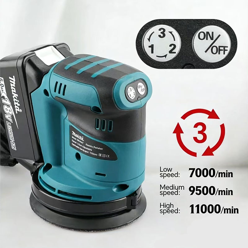 Makita DBO180Z 18V Bezszczotko – Random Orbital Sander recenzja i cena