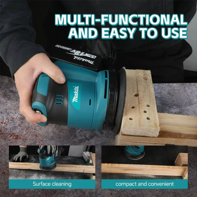 Makita DBO180Z 18V Bezszczotko – Random Orbital Sander recenzja i cena