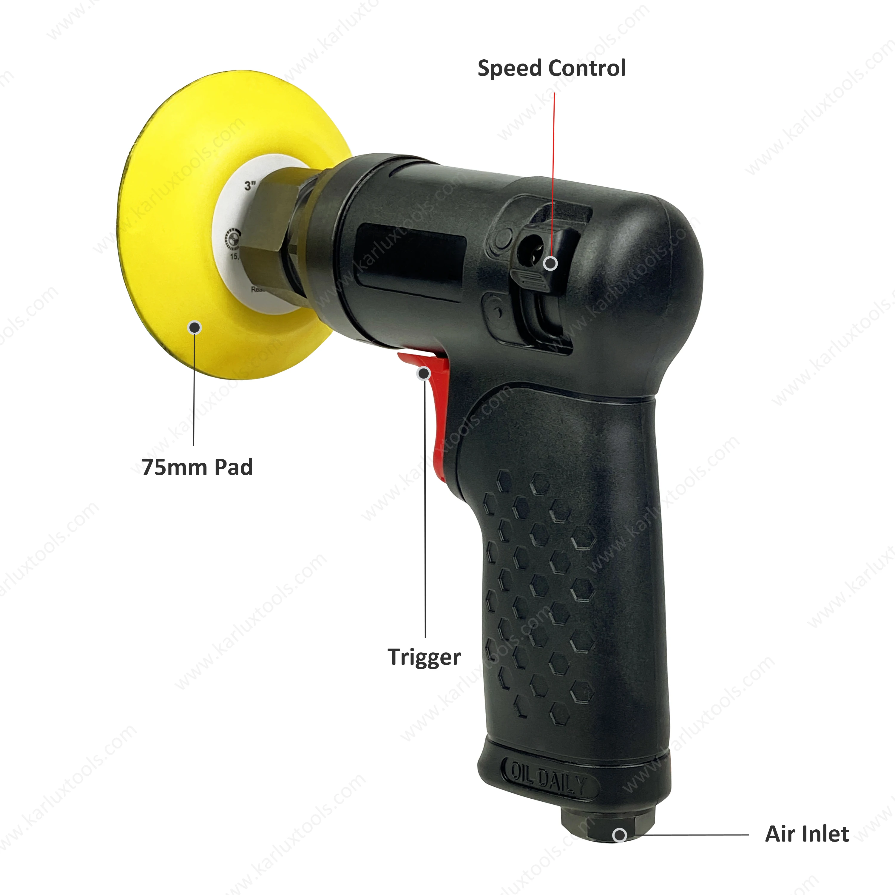 Szlifierka pneumatyczna oscyla – Random Orbital Sander recenzja i cena
