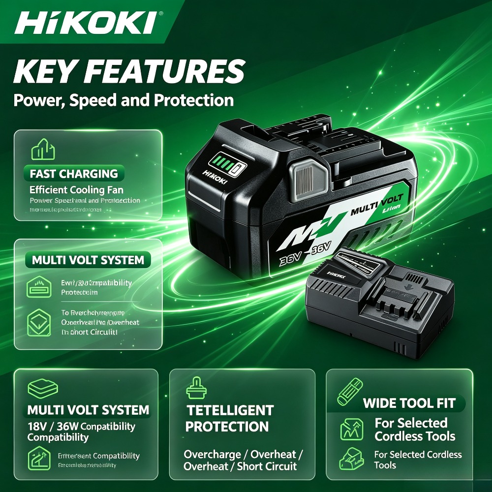 Akumulator wielonapięciowy 18V – Power Tools Hikoki recenzja i cena